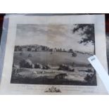 After THOMAS BONNER -  Rendcomb Park (Gloucestershire), black and white engraving published by S