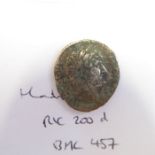Ten Hadrian denarii from the Lincolnshire 2018 hoard. (Rome mint). (Brit. Mus. cat. # 260-266) 1 x