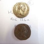 Eight Hadrian denarii from the Lincolnshire 2018 hoard. (Rome mint). (Brit. Mus. cat. # 231-233 and