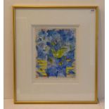 *After ROZ MARSHALL, 'Wombarra Wildflowers', hand-coloured etching (artist's proof), signed titled