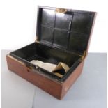 A fine quality brown leather and gilt metal mounted dispatch box by JC Vickery, Regent Street,