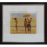 Jack VETTRIANO OBE (Scottish b.1951), a limited edition (216/350) framed and glazed coloured