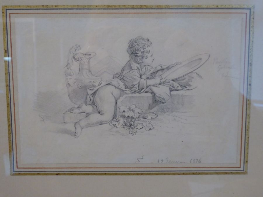 19th century French School, after the 18th century Old Masters, a series of six various studies of - Image 3 of 6
