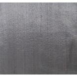 A pair of grey silk curtains with pencil-pleat headings, thermal lined (approx. 296cm drop x 188cm