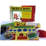 A Meccano outfit No.5 boxed set in 'played-with' condition