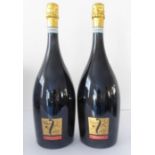 Two magnums of Fantinel extra dry prosecco spumante