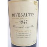 3 bottles of Château Sisqueille 1947 - Rivesaltes (bottled in 2011)