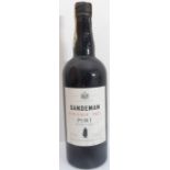 A bottle of Sandeman’s 1975 vintage port