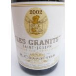 12 bottles of Les Granits 2002  – Saint-Joseph – M. Chapoutier