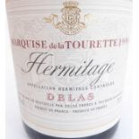 7 bottles of Marquise de la Tourette 1999 – Hermitage – Delas