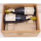 5 bottles of Châteauneuf-du-Pape - Château de Beaucastel 1999 vin blanc
