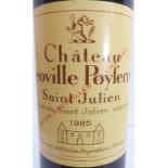 2 bottles of Château Léoville Poyferré 1985 – Saint-Julien