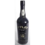 A bottle of Offley 1990 LBV port