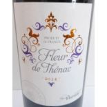 36 bottles of Château Thénac – Fleur de Thénac 2014 vin rouge