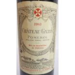 2 bottles of Château Gazin 1983 - Pomerol