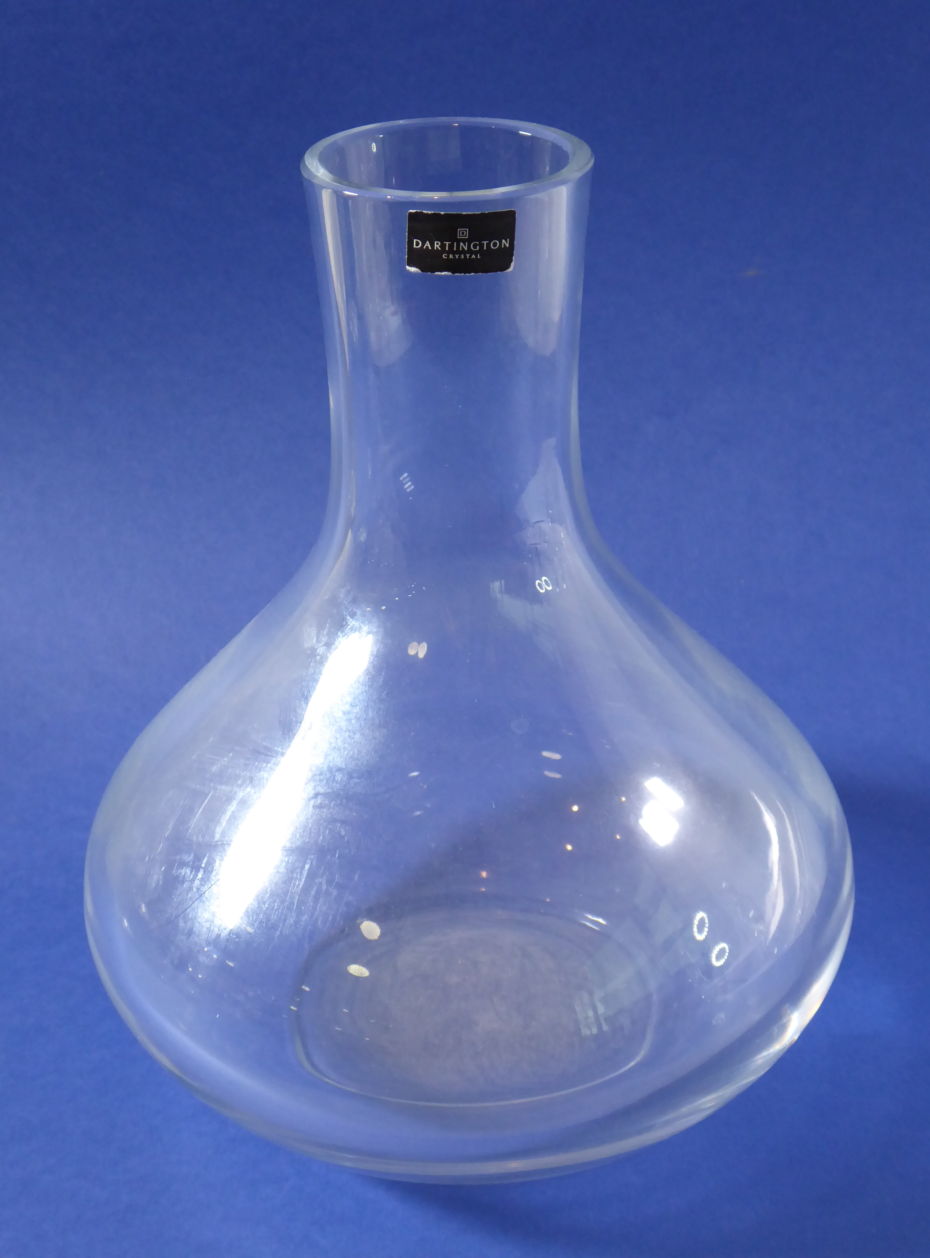 A good selection of glassware to include a heavy cut-glass bowl, a Dartington crystal decanter, - Image 2 of 6