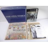 The Times  Saturday January 1st 2000 edition in its Times Millennium box; a hardback volume, 'The