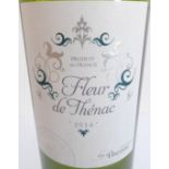 5 bottles of Château Thénac – Fleur de Thénac 2014 vin blanc