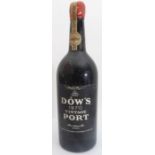 A bottle of Dow's 1970 vintage port