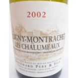 3 bottles Les Chalumeaux 2002  –  Puligny-Montrachet premier cru