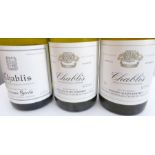 3 bottles of Chablis – 2 x Alain Geoffroy 2004 and 1 x Servin 2010