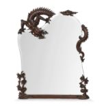 GRAND MIROIR AU DRAGON DANS LE GOÛT DE GABRIEL VIARDOT