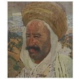 FRÉDÉRIC MARIUS DE BUZON (1879-1959) PORTRAIT D'ORIENTAL PORTRAIT OF AN ORIENTAL MAN Huile sur