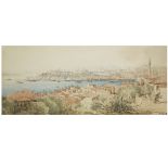 JOSEPH FRICERO (1807-1870) VUE PANORAMIQUE DE CONSTANTINOPLE EXTENSIVE VIEW OF CONSTANTINOPLE