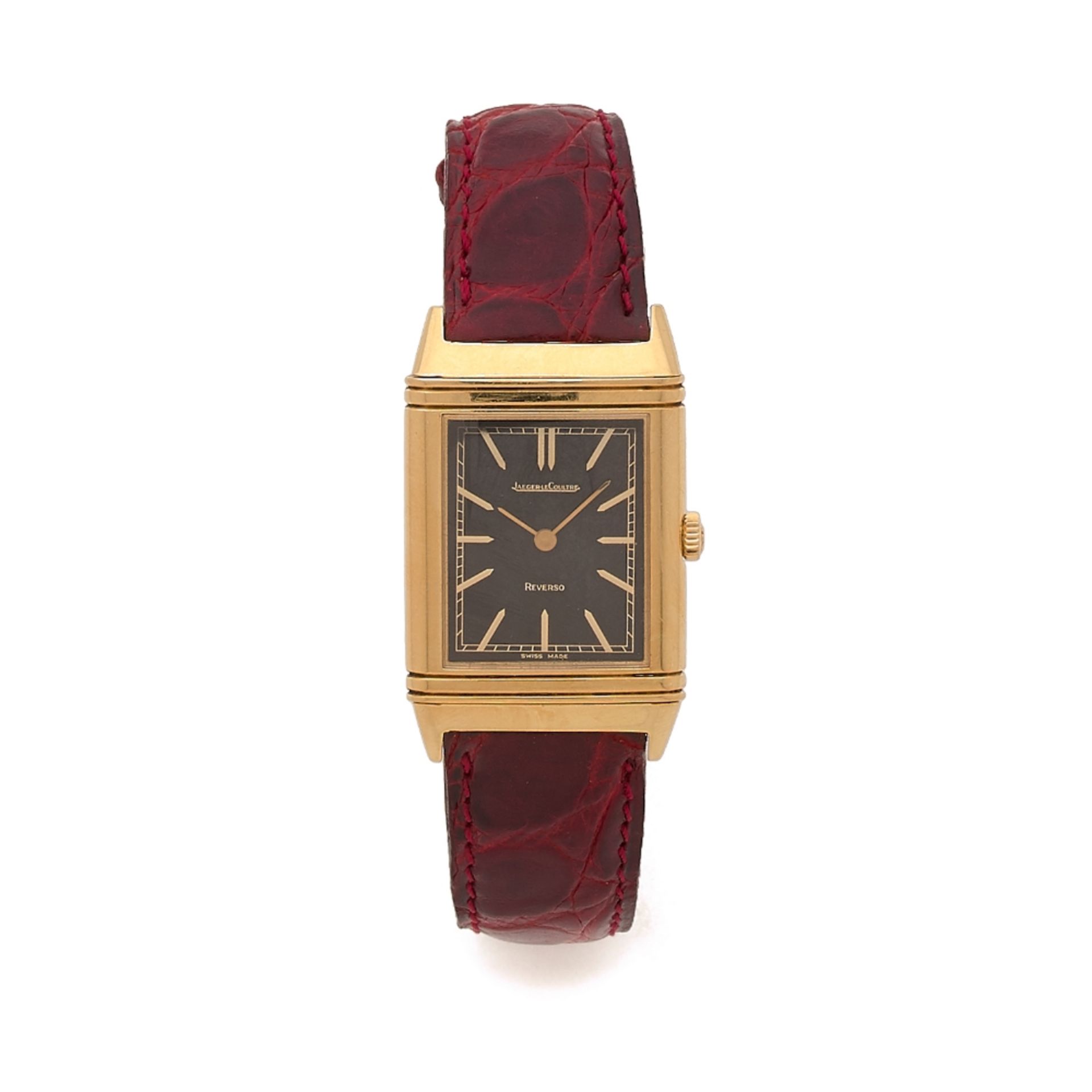 JAEGER LECOULTRE REVERSO CLASSIQUE HISTORIQUE. REF. 6184.21., Montre bracelet avec boîtier