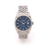 ROLEX DATEJUST. REF. 16014. VERS 1979 Montre bracelet en acier . BOITIER : rond en acier avec