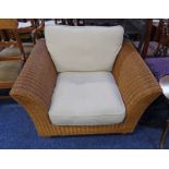 WICKER ARMCHAIR 60 CM TALL