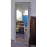 RECTANGULAR PAINTED FRAMED MIRROR 223 CM X 80 CM