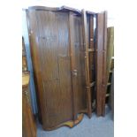 HARDWOOD KINGSIZE BEDFRAME Condition Report: Overall the condition is good.