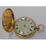 18CT GOLD POCKET WATCH. THE DIAL & WORKS SIGNED PAYNE NO 4289163 NEW BOND STREET, LONDON .