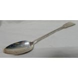 SCOTTISH SILVER SERVING SPOON BY ROBERT GRAY,