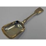 WILLIAM IV SILVER CADDY SPOON,