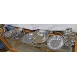 SILVER PLATED EGG EPERGANE SILVER PLATED BASKETS,