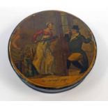 EARLY 19TH CENTURY LACQUER CIRCULAR POX LE CURIEUX PINI - 8.