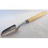 VICTORIAN SILVER CHEESE SCOOP,