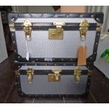 2 ALUMINIUM TUCK BOXES 50CM LONG