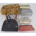SELECTION OF HANDBAGS & CLUTCH BAGS FROM M & S PLANET, DUNE,
