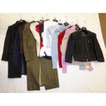 SELECTION OF LADIES COATS, BLAZER,