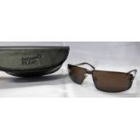 VINTAGE MONT BLANC BROWN SUNGLASSES MB 2195 WITH CASE Condition Report: sunglasses