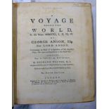 A VOYAGE ROUND THE WORLD IN THE YEARS MDCCXL, I,II,III, IV BY GEORGE ANSON,