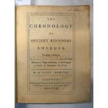 THE CHRONOLOGY OF ANCIENT KINGDOMS AMENDED BY SIR ISAAC NEWTON,