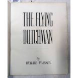 THE FLYING DUTCHMAN BY RICHARD WAGNER, FULLY VELLUM BOUND,