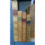 EDINBURGH FUGITIVE PIECES BY WILLIAM CREECH, FULLY LEATHER BOUND - 1815,