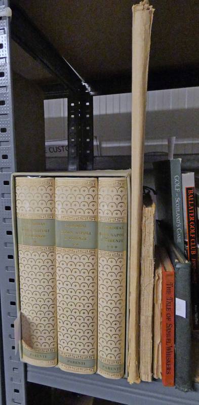 ROMA NAPOLI E FIRENZE BY STENDAHL, IN 3 VOLUMES IN SLIPCASE - 1960,