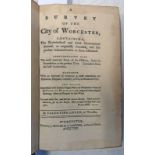 A SURVEY OF THE CITY OF WORCESTER BY VALENTINE GREEN,