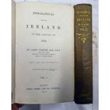 MEMORANDUMS MADE IN IRELAND IN THE AUTUMN OF 1852 BY JOHN FORBES IN 2 VOLUMES - 1853
